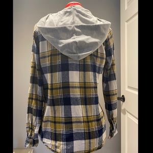 Adam Levine flannel long sleeve shirt